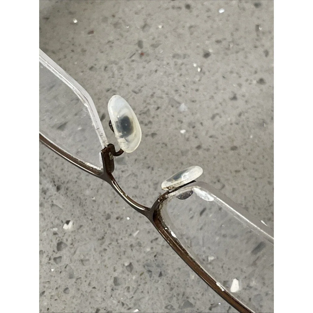 LINK OCCHIALI Eyeglasses LINK2008/N C.24 54-15-138 Brown FRAMES ONLY half rim